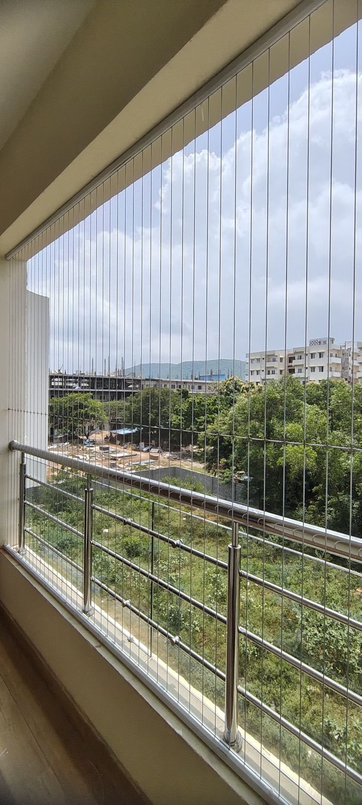 Transparent Balcony Net