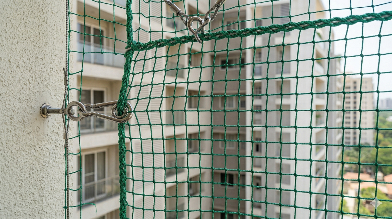 Kids Safety Nets installation