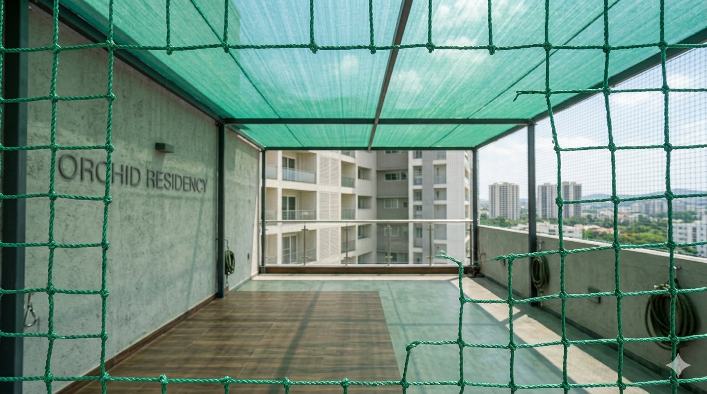 Shade Nets installation