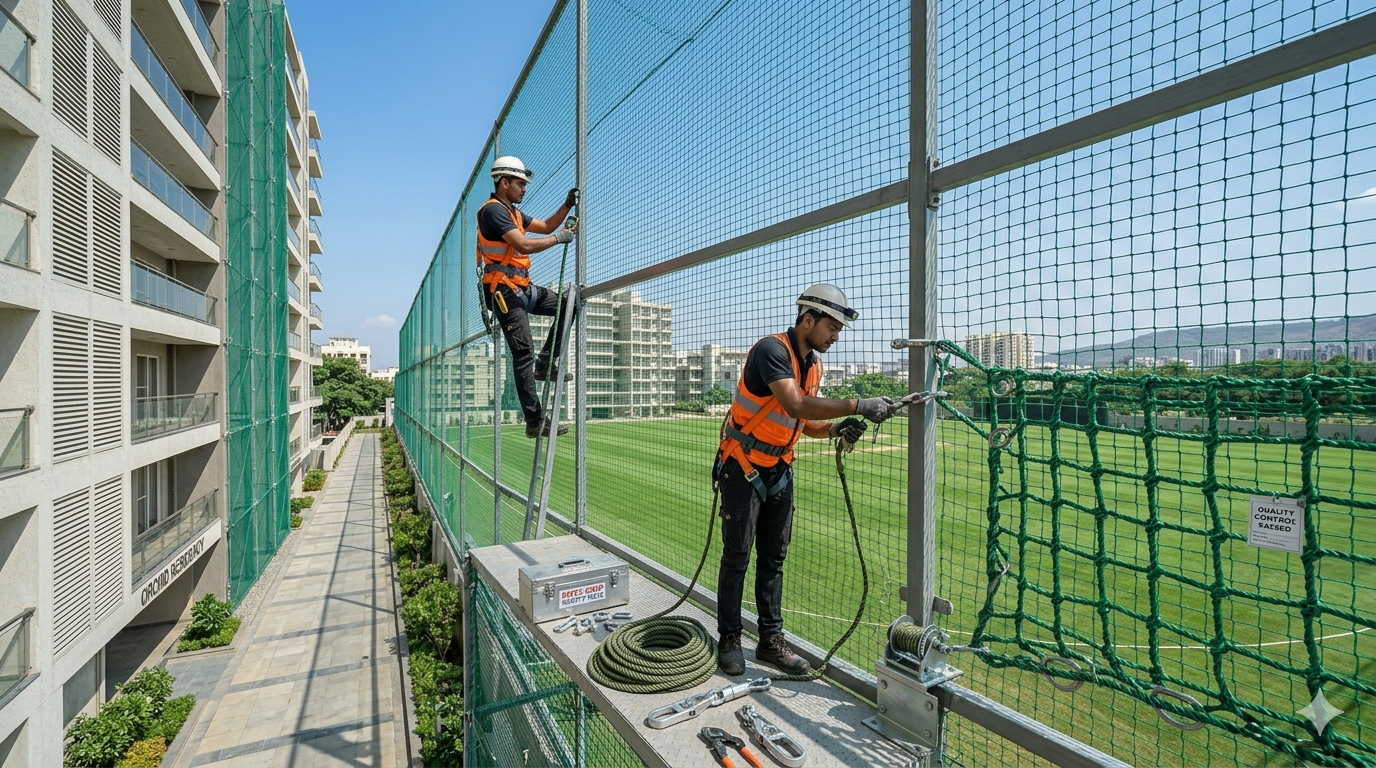 Sports Nets installation