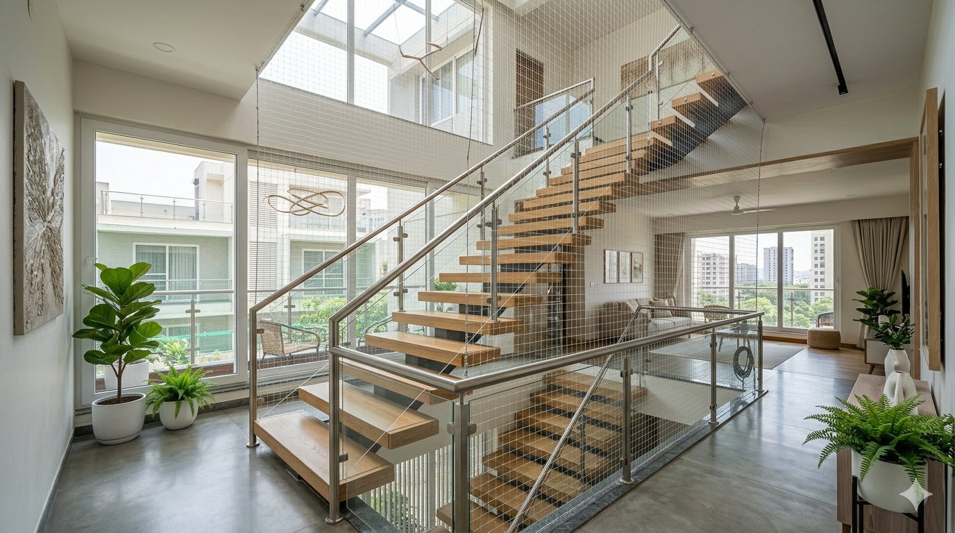 Staircase Safety Nets in Hyderabad